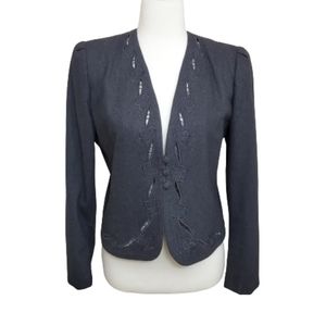 Vintage Sasson Dawson Wool Blend Blazer